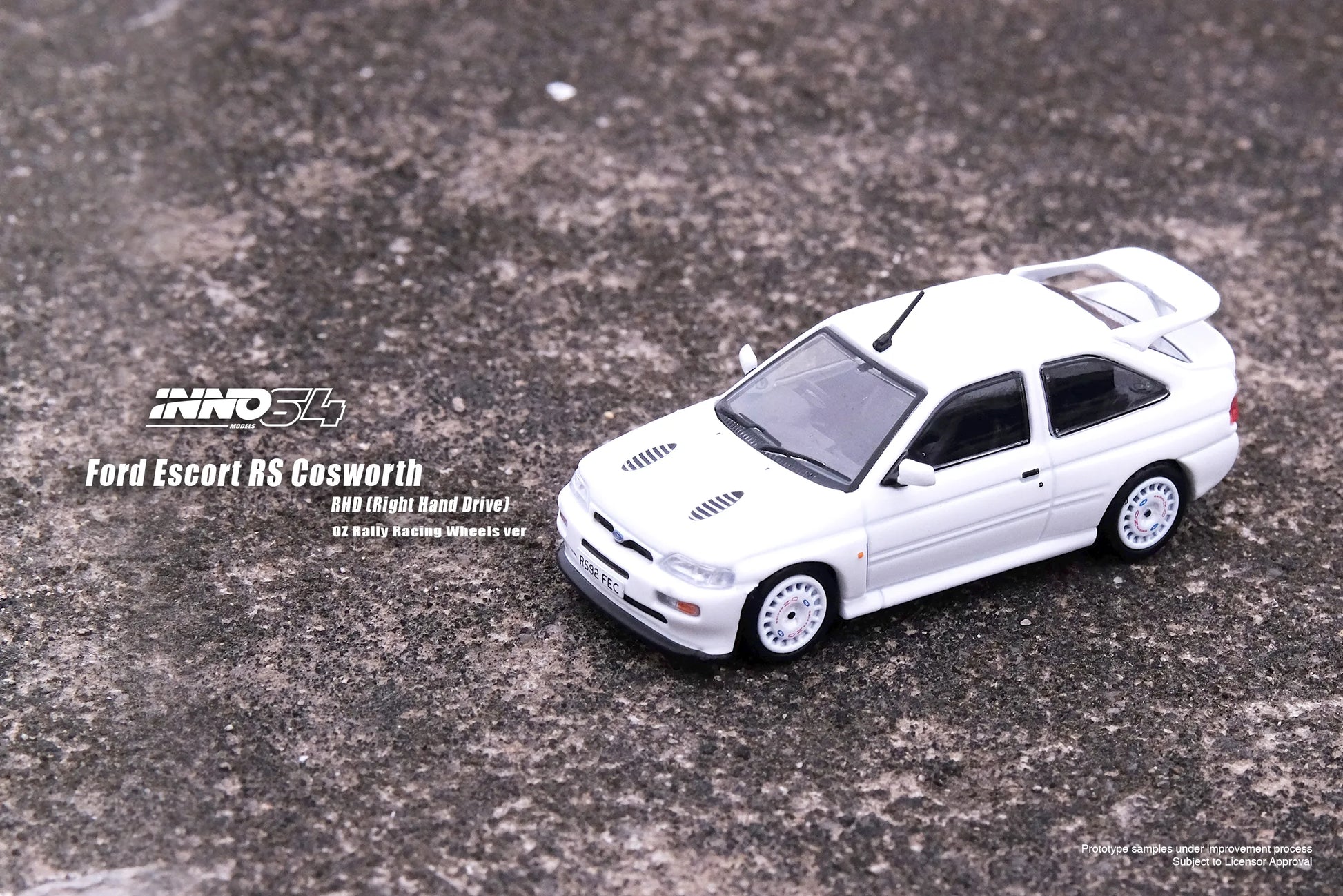 ford escort rs costworth white