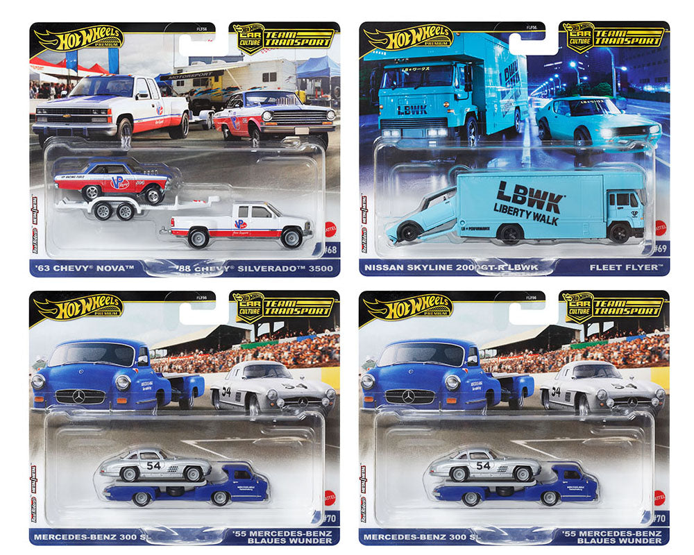 hot wheels team transport 2024 mix 3 szett