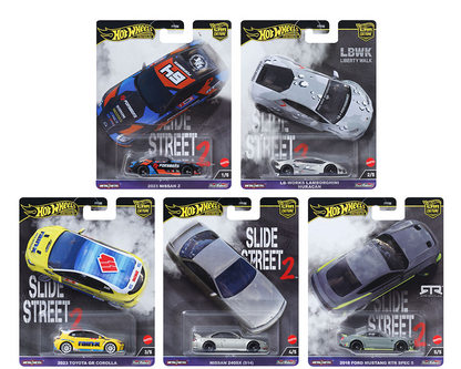 hot wheels car culture slide street ii set