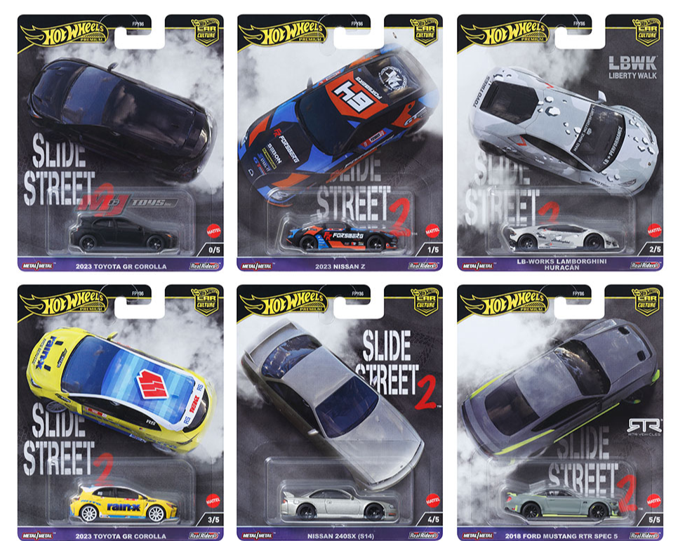 hot wheels slide street case