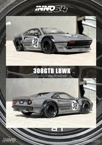 Inno64 Ferrari LBWK 308 GTB - Grey