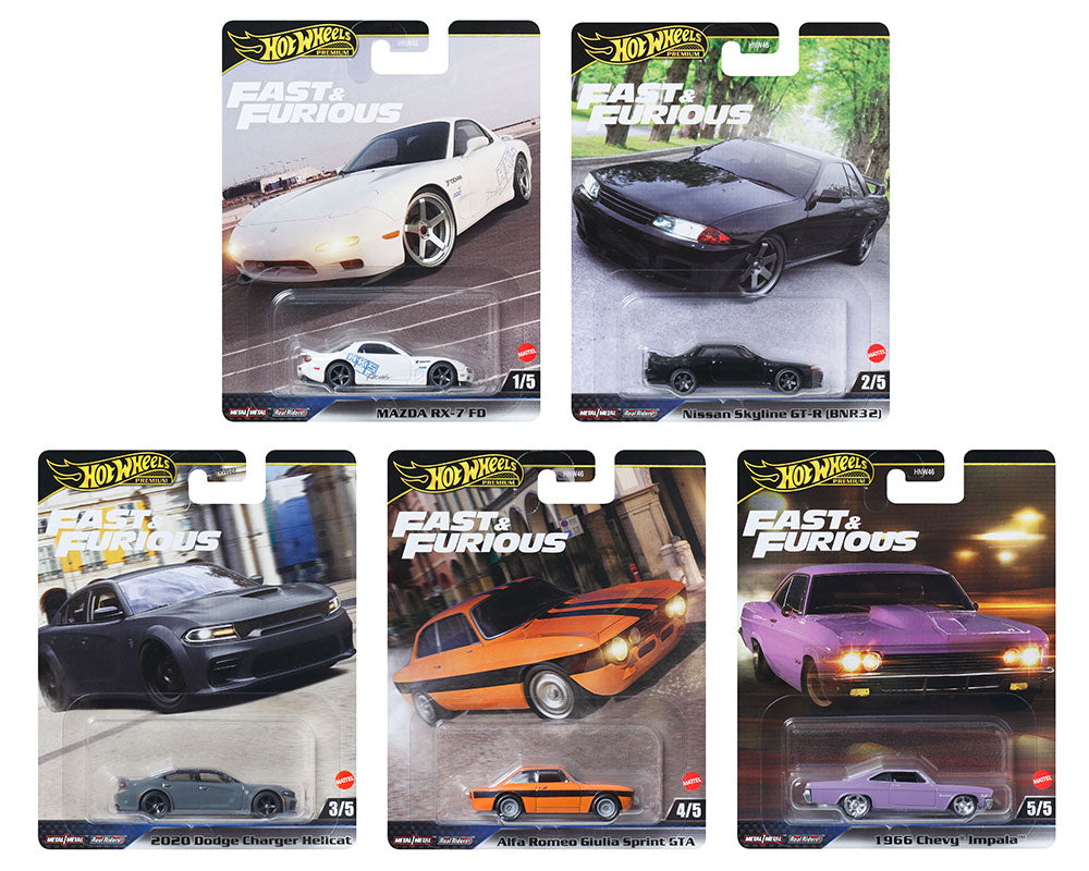 ELŐRENDELÉS - Fast & Furious: 2025 Mix 2 SZETT