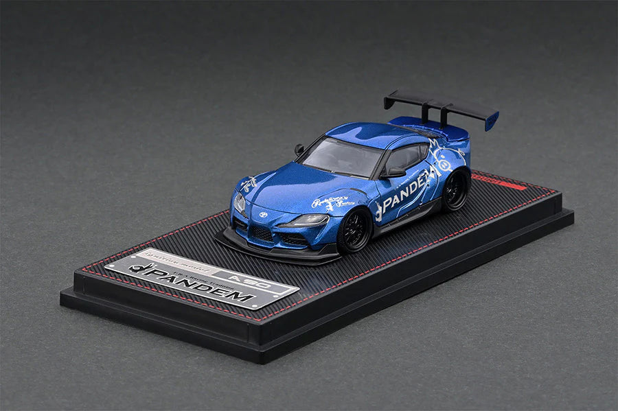 Ignition Model - Toyota Pandem Supra A90, Blue front