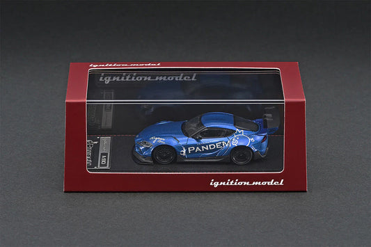 Ignition Model - Toyota Pandem Supra A90, Blue in box
