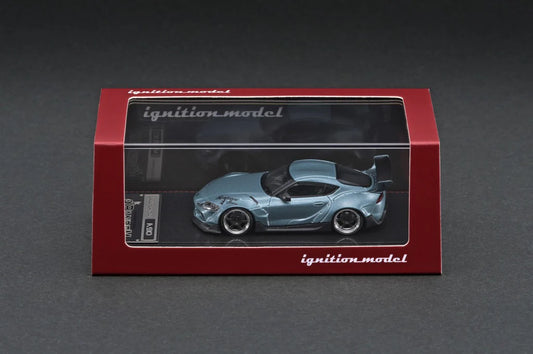 PANDEM Supra (A90) - Matte Blue Gray Metallic