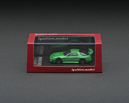 Mazda RX-7 (FC3S) RE Amemiya, green metallic boxed