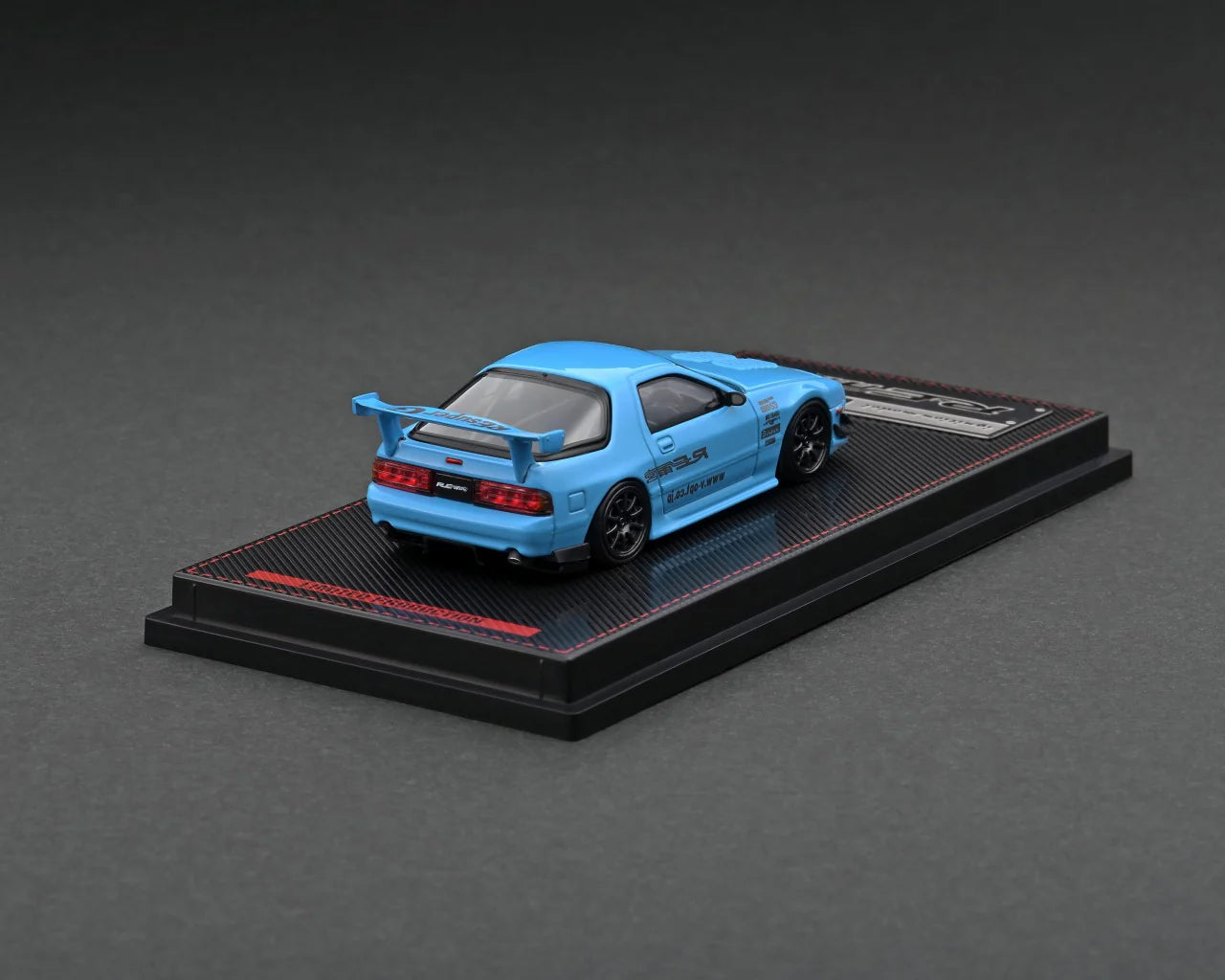 Mazda RX-7 (FC3S) RE Amemiya, light blue rear