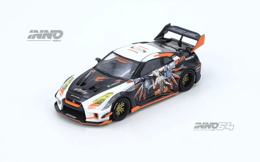 ELŐRENDELÉS - #IN64-R35LB-AORUS - Nissan GT-R R35 WIDEBODY AORUS X INNO64 (Event Exclusive)
