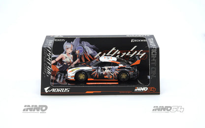 ELŐRENDELÉS - #IN64-R35LB-AORUS - Nissan GT-R R35 WIDEBODY AORUS X INNO64 (Event Exclusive)