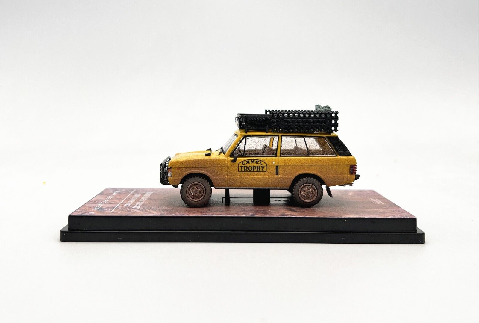 inno64 ranger rover classic yellow dust effect fuel tanks tool box