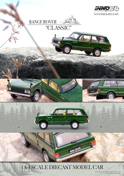 inno64 range rover classic, lincoln green