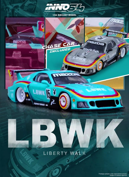 ミニカー INNO64 LBWK RX-7 LB-SUPER SILHOUETTE ミニカー INNO64 LBWK RX-7 LB-SUPER SILHOUETTE Inno64 LBWK