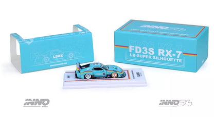LBWK Mazda RX7 (FD3S) LB Super Silhouette China Expo (Blue/Orange/Red)