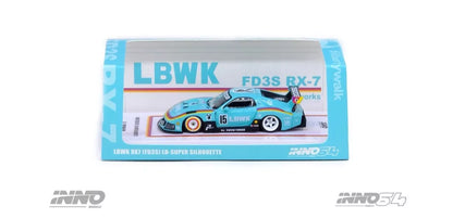 LBWK Mazda RX7 (FD3S) LB Super Silhouette China Expo (Blue/Orange/Red)