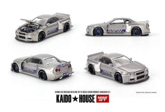 #KHMG143 - Nissan Skyline GT-R (R34) Kaido Works Shinjuku v1 1999