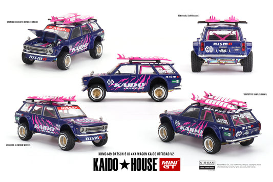 #KHMG149 - Datsun 510 Wagon 4X4 Kaido Offroad V2 1969