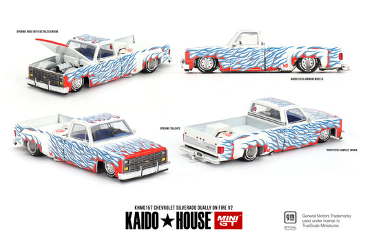 #KHMG157 - Chevrolet Silverado Dually on Fire V2 1980