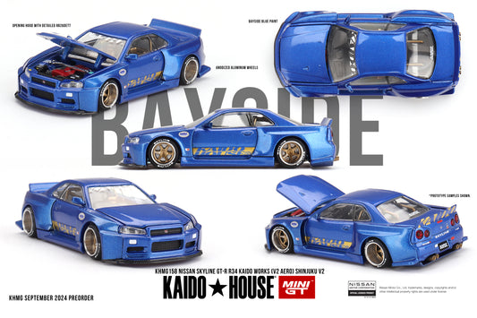 #KHMG158 - Nissan Skyline GT-R (R34) Kaido Works (V2 Aero) Shinjuku V2 1999
