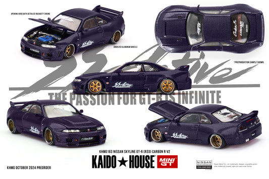 #KHMG163 - Nissan Skyline GT-R (R33) Active Carbon R V2 1995