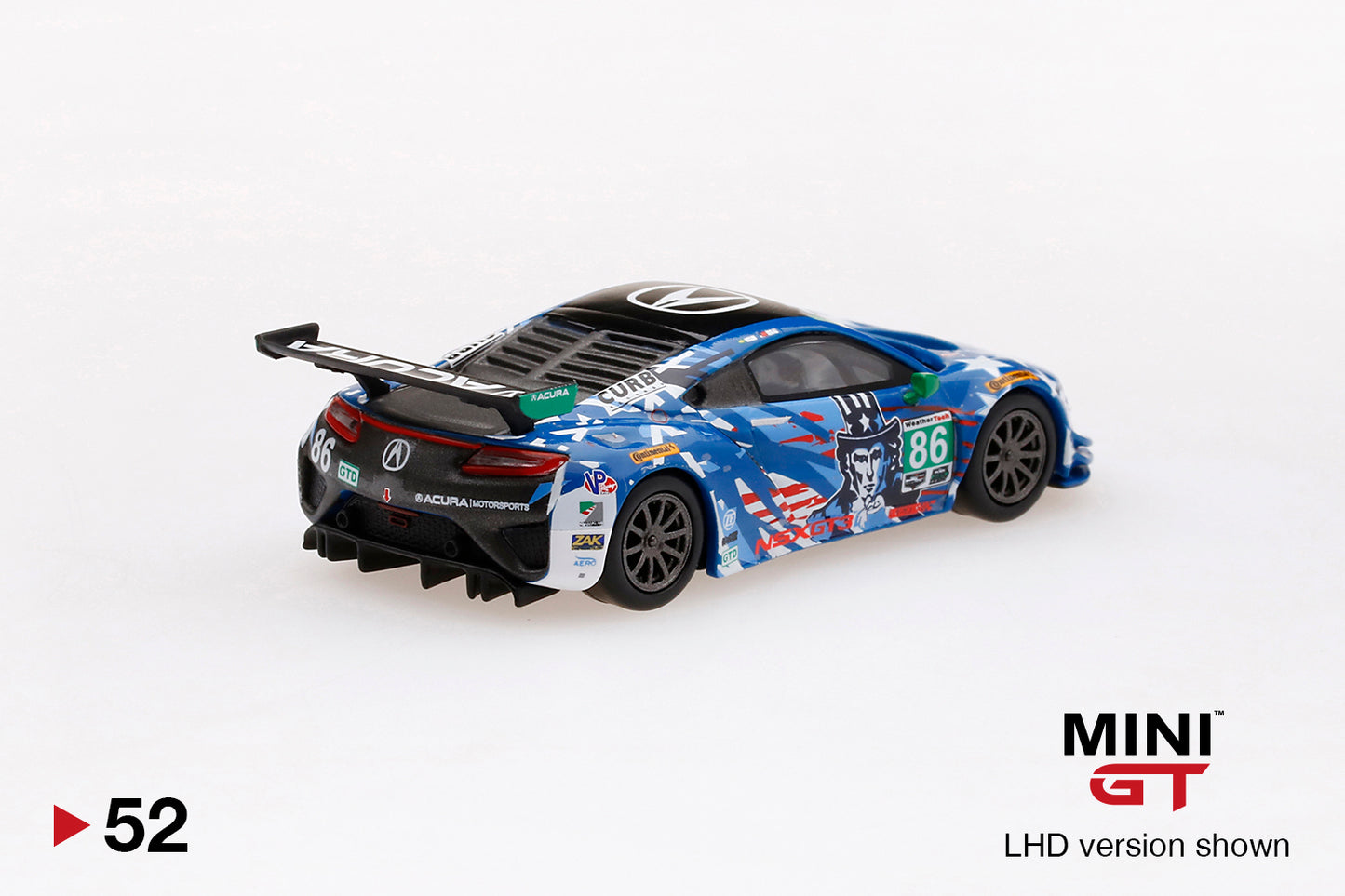 #052 - Acura NSX GT3 #86 "Uncle Sam" 2017 IMSA Watkins Glen