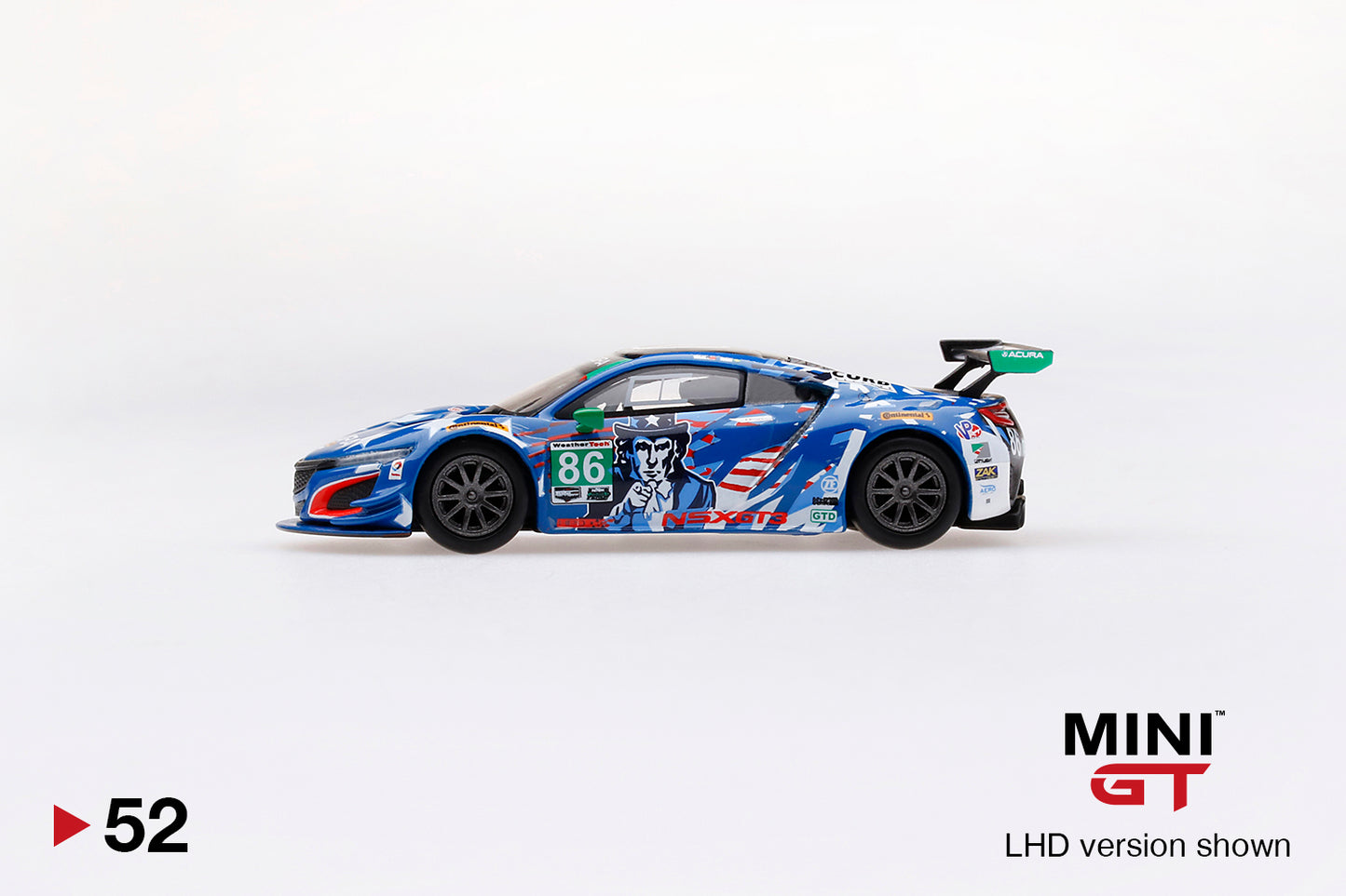 #052 - Acura NSX GT3 #86 "Uncle Sam" 2017 IMSA Watkins Glen