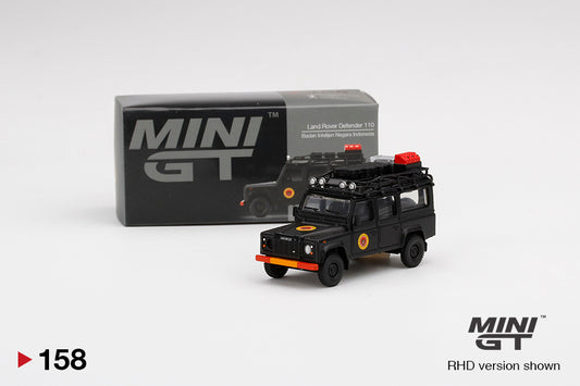 #158 - Land Rover Defender 110 Badan Intelijen Negara Indonesia (Black)