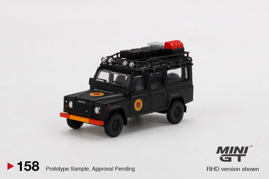 #158 - Land Rover Defender 110 Badan Intelijen Negara Indonesia (Black)