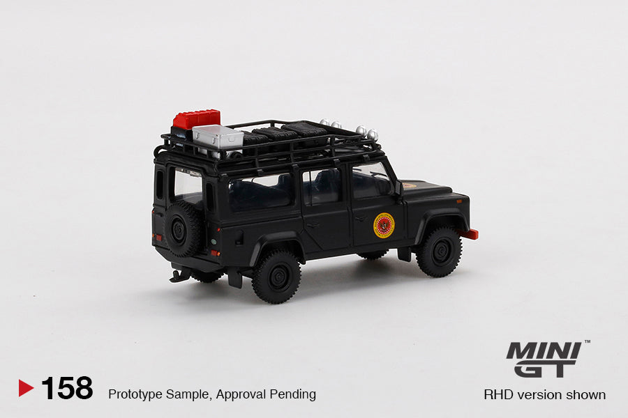 #158 - Land Rover Defender 110 Badan Intelijen Negara Indonesia (Black)