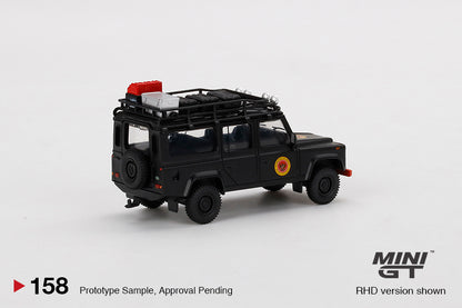 #158 - Land Rover Defender 110 Badan Intelijen Negara Indonesia (Black)