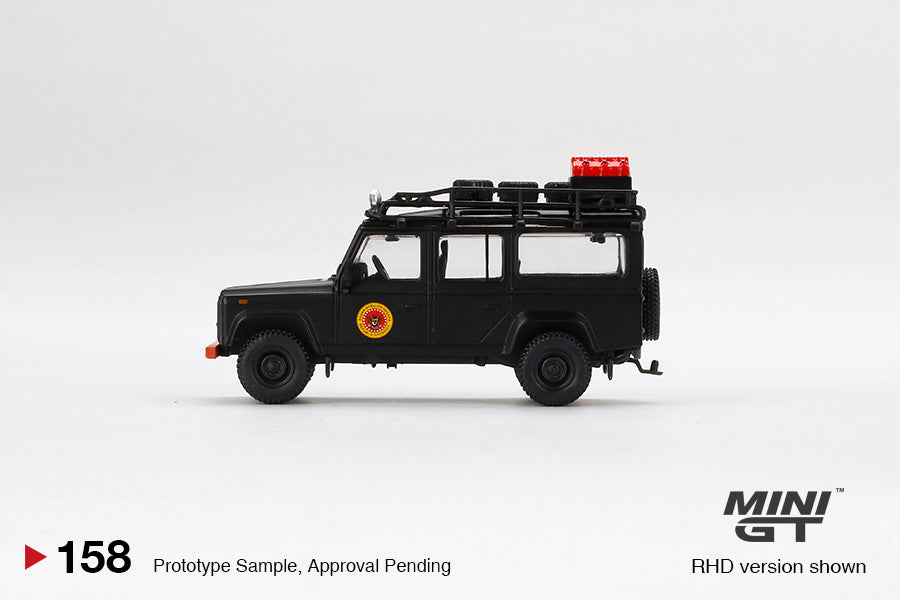 #158 - Land Rover Defender 110 Badan Intelijen Negara Indonesia (Black)