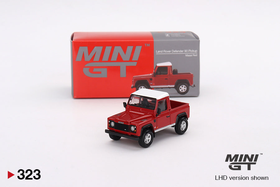 #323 - Land Rover Defender 90 Pickup (Masai Red)