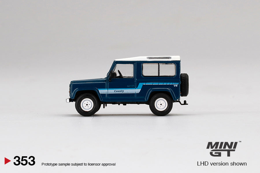 #353 - Land Rover Defender 90 County Wagon (Stratos Blue)