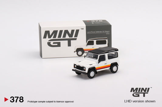 #378 - Land Rover Defender 90 Wagon (White)
