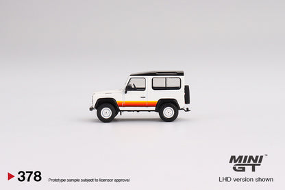 #378 - Land Rover Defender 90 Wagon (White)