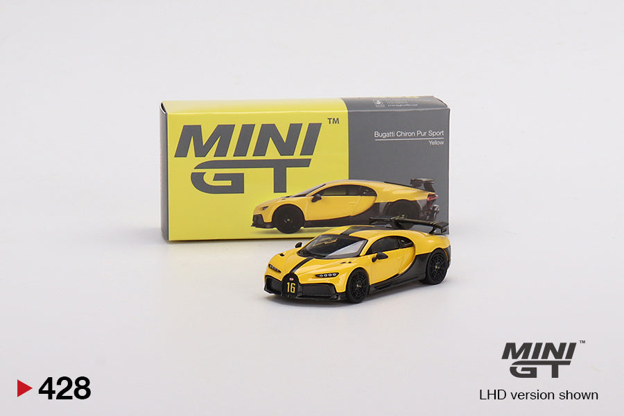 #428 - Bugatti Chiron Pur Sport MiJo Exclusive (Yellow)