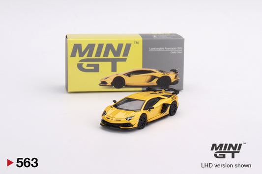 MINI GT Lamborghini Aventador SVJ Giallo Orion MGT00563