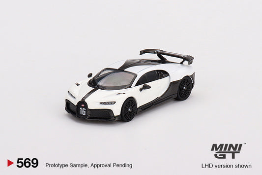 MINI GT Bugatti Chiron Pur Sport White MGT00569