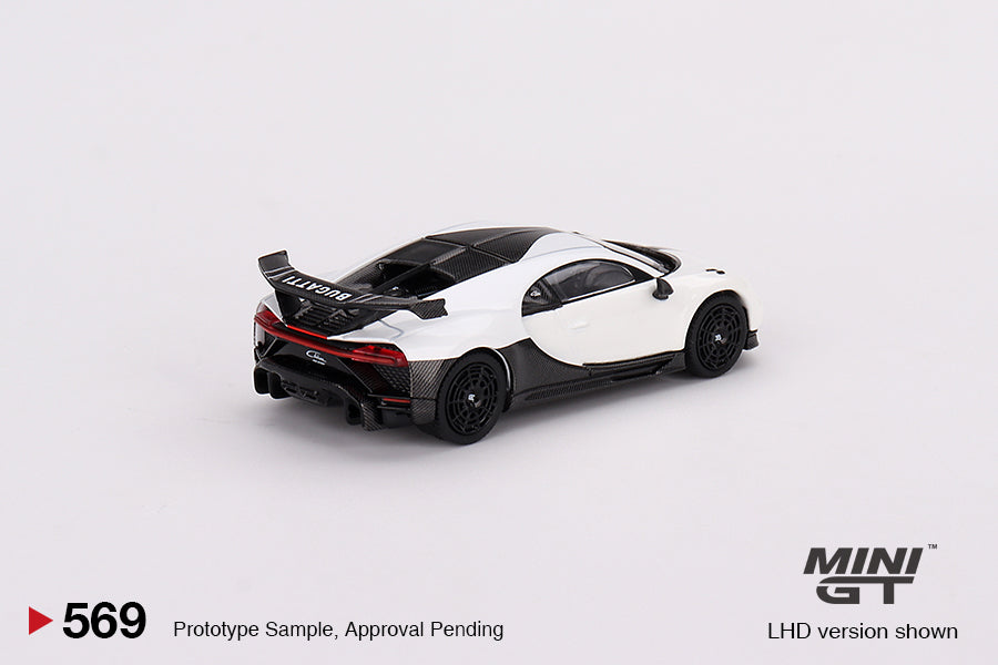MINI GT Bugatti Chiron Pur Sport White MGT00569