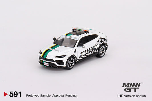 #591 - 2022 Lamborghini Urus Macau GP Official Safety Car (White/Green)