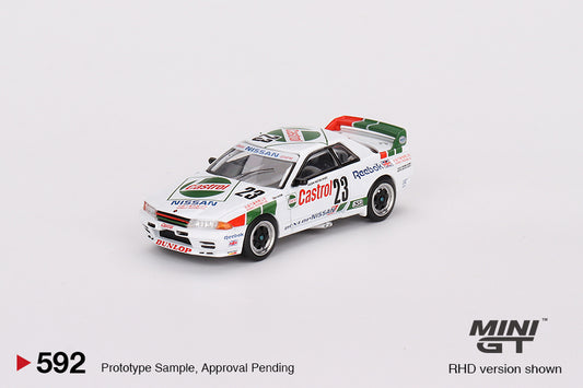 [Előrendelés] 1990 Nissan Skyline GT-R (R32) GR.A #23 Winner Macau Guia Race - white/red