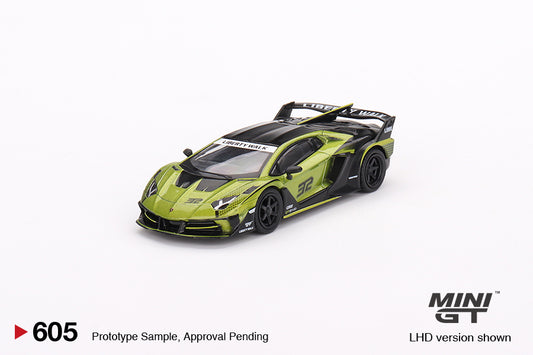 [Előrendelés] Lamborghini LB-Silhouette Works Aventador GT EVO - lime