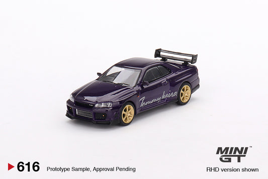 [Előrendelés] Nissan Skyline GT-R R34 Tommykaira R-z - midnight purple