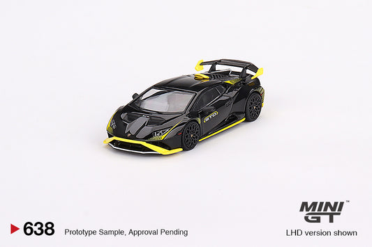 [Előrendelés] Lamborghini Huracan STO - nero noctis