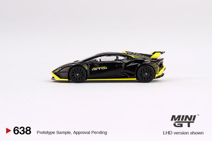 #638 - Lamborghini Huracan STO (Nero Noctis)