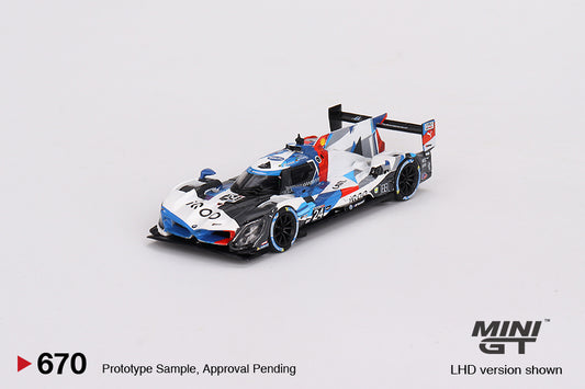 #670 - 2023 BMW M Hybrid V8 GTP #24 BMW M Team RLL IMSA Daytona 24 Hrs (White/Blue/Red)