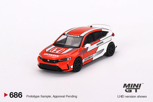 #686 - 2023 Honda Civic Type R Pace Car (Red)