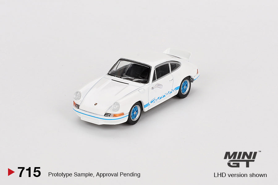 #715 - 1974 Porsche 911 (901) Carrera RS 2.7 Grand Prix White w/ Blue Livery