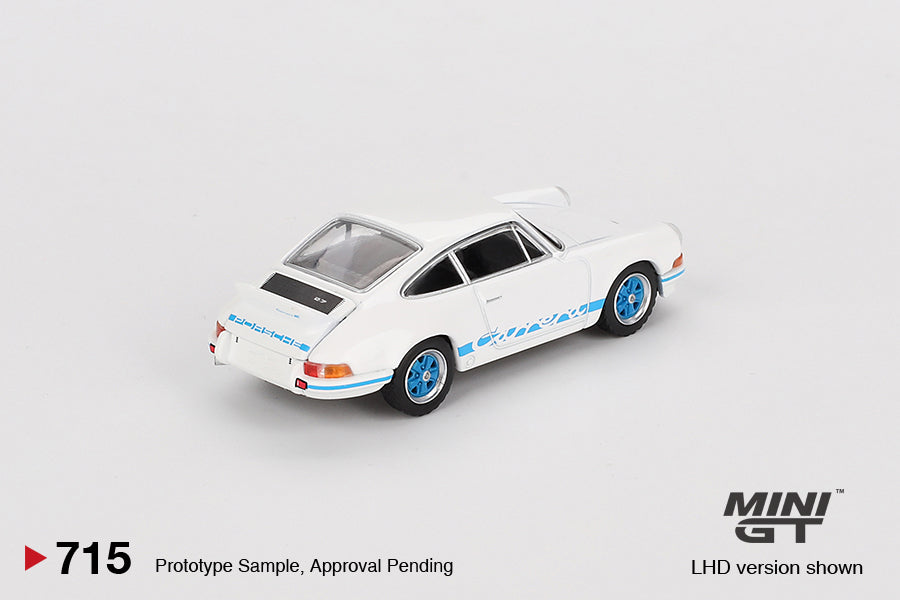 #715 - 1974 Porsche 911 (901) Carrera RS 2.7 Grand Prix White w/ Blue Livery