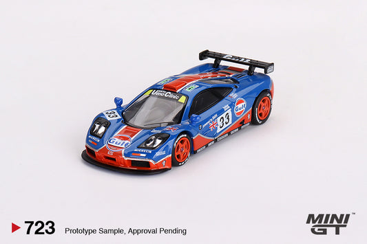 #723 - 1996 McLaren F1 GTR #33 24H Le Mans, Blue/Orange