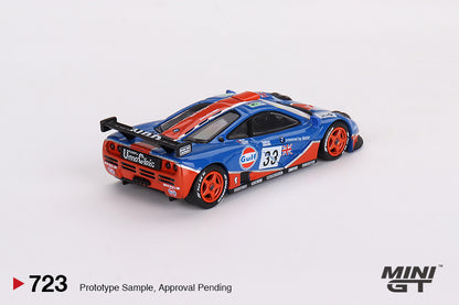 #723 - 1996 McLaren F1 GTR #33 24H Le Mans, Blue/Orange